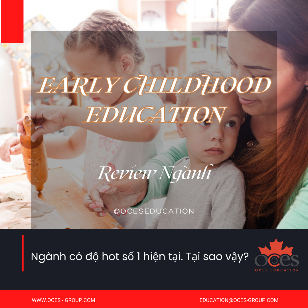 Ngành Early Childhood Education Canada Định cư không xa