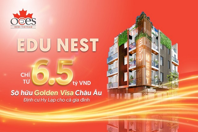 Đầu tư định cư Hy Lạp dự án EDU NEST sở hữu Golden Visa