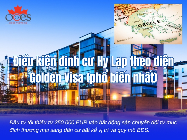 Điều kiện định cư Hy Lạp diện đầu tư