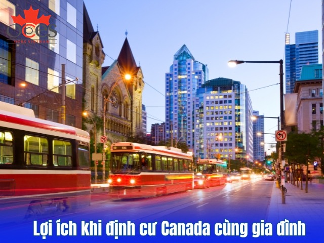 Định cư canada cho cả gia đình