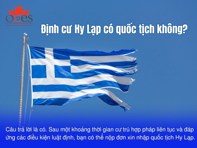Định cư Hy Lạp có quốc tịch không